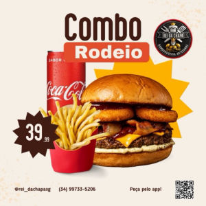 imagem do produto RODEIO + BATATA + COCA LATA