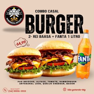 imagem do produto DUPLO REI BAASA + 1 FANTA LARANJA 1 LITRO