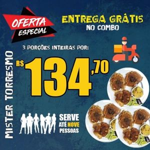 imagem do produto Combo Torresmo de rolo - serve 9 pessoas