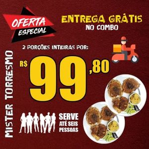 imagem do produto Combo Torresmo de rolo 6 pessoas