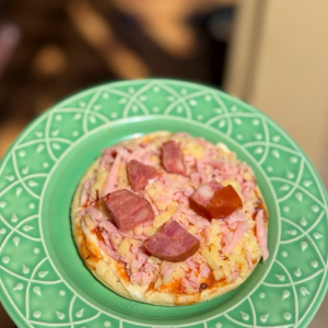 imagem do produto Mini pizza de calabresa 