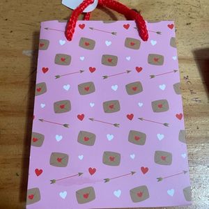 imagem do produto Sacolinha love rosa 