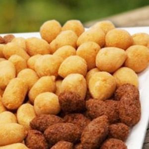 imagem do produto Salgado mini de Calabresa, aproximadamente 28 gramas.