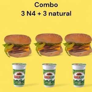 imagem do produto COMBO 3 N°4 + 3 NATURAL 