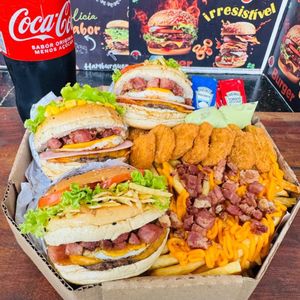 imagem do produto COMBO AMIGOS + COCA-COLA DE 2 LITROS GRÁTIS SERVE BEM (3 PESSOAS)