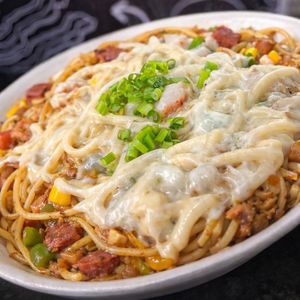 imagem do produto Macarrão na chapa 