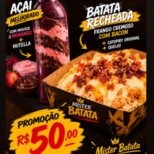 imagem do produto Batata recheada + açaí melhorado