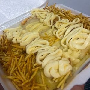 imagem do produto Mussarela com catupiry e alho frito