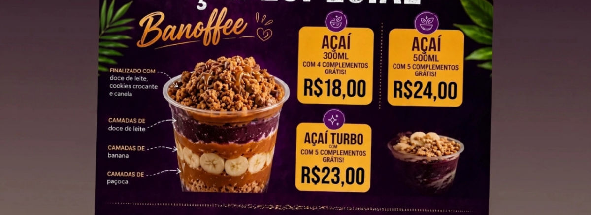 Dom Sabor Açaí capa