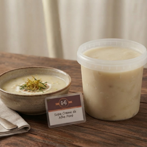 imagem do produto Sopa creme de alho poró