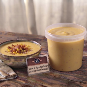 imagem do produto Sopa creme de aipim e bacon