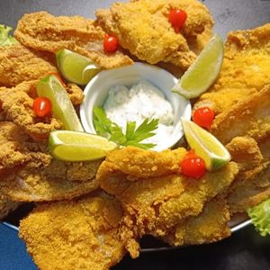 imagem do produto Porção Iscas de Tilápia Inteira 