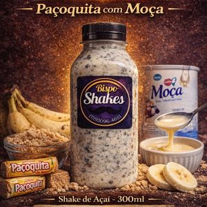 imagem do produto Shake Açai Paçoquita com Moça