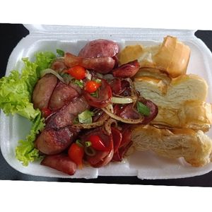 imagem do produto Porção Calabresa Acebolada  Meia 