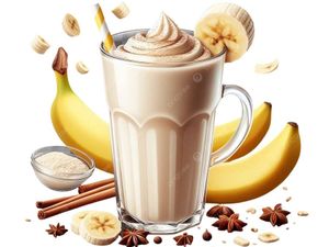 imagem do produto Milkshake de banana com canela