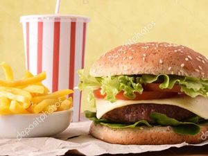 imagem do produto Combo smach solteiro -1 smach burguer + 1 porção -imagem ilustrativa