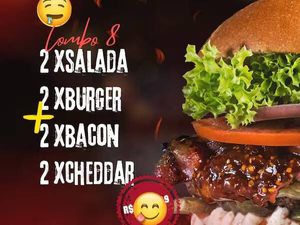 imagem do produto Combo 8 smach lanches + refri 2 litros gratis