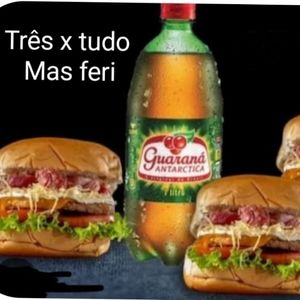 imagem do produto Três x tudo guaraná litro
