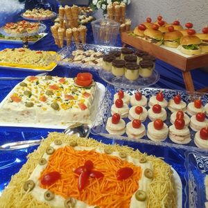 imagem do produto  BUFFET, ILHA GASTRONÔMICA COM JANTARES E COFFEE BREAK! PARA MAIS INFORMAÇÕES CHAMA NO PV🤩