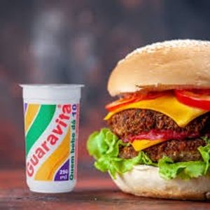 imagem do produto Hambúrguer + Guaravita 