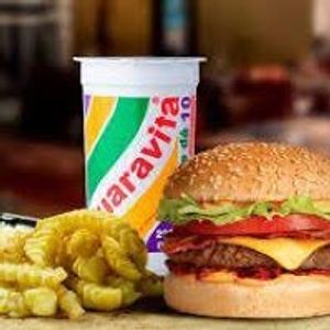 imagem do produto Combo  ( Hamburguer + batata média + guaravita)