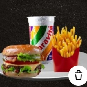 imagem do produto TRIO 1 X DUPLO + 1 BATATA + 1 GUARAVITA