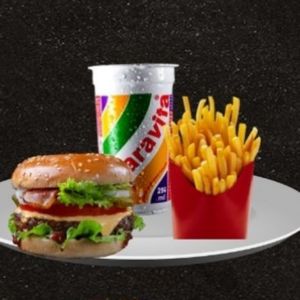 imagem do produto TRIO DE 1 X TUDO + 1 BATATA PEQUENA + GUARAVITA