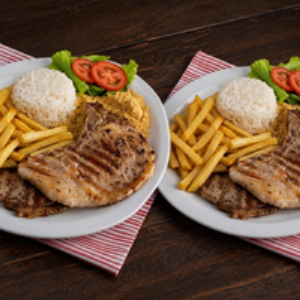 imagem do produto Combo 2 Marmitas - Bisteca Suína 150g