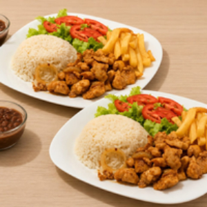 imagem do produto Combo 2 Marmitas - Iscas de Frango 150g