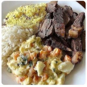 imagem do produto Isca de carne com banana frita