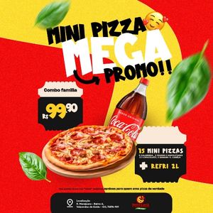 imagem do produto Combo mini promo 15 mini pizzas 