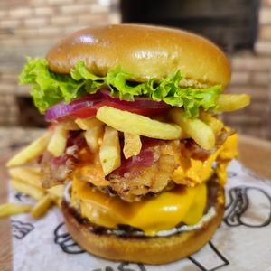 imagem do produto Duplo Burger Fries