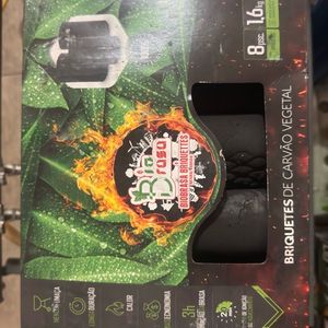 imagem do produto Carvão na Caixa Prensado 1,6 KG rende 3 Kilos