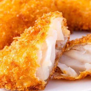 imagem do produto Filé de peixe com pirão e salada de legumes