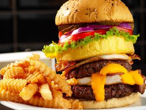 imagem do produto Hambúrguer double egg bocca