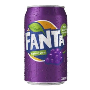 imagem do produto Refrigerante Sabor Uva Fanta 350ml