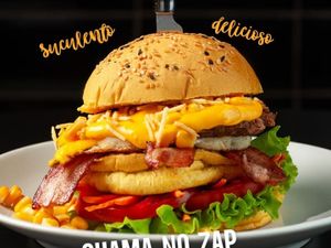 imagem do produto Hamburguer Bocca x tudo artesanal mais refri 200ml gratis**