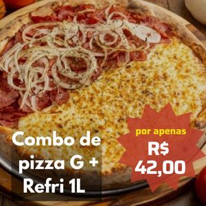 imagem do categoria COMBO DE PIZZA CLÁSSICO ( PIZZA G + REFRI 1L)