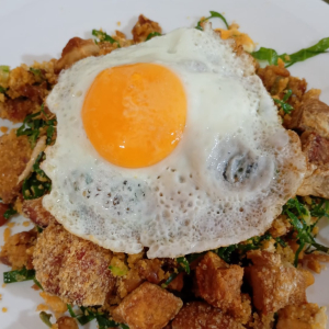 imagem do produto Tropeiro arroz branco ovo frito G ( sem opcao de carne)