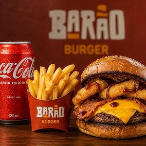 imagem do produto 1 BURGER + 1 FRITAS 150G + 1 REFRI LATA