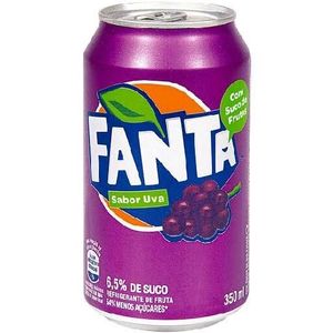 imagem do produto Fanta uva lata 350m
