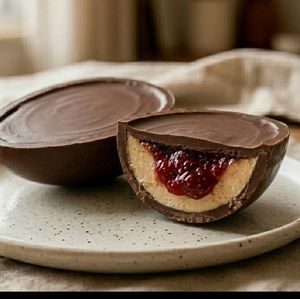 imagem do produto Ovo de Corte Ninho com Geleia de Morango Artesanal da Casa