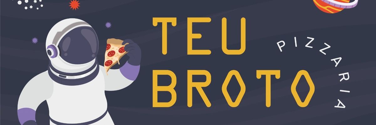 TEU BROTO PIZZARIA  logo