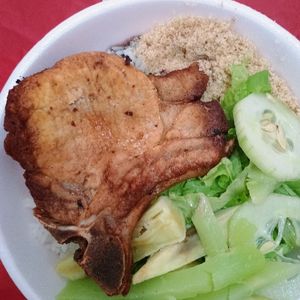 imagem do produto Carré frito com saladas ( 1 carré) 