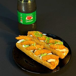 imagem do produto  1 SUPREMO HOT DE CAMARÃO EMPANADO + 1 SUPREMO HOT DE KANI CROCANTE + 1 REFRIGERANTE GUARANA DE 1 L 