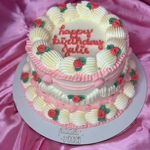 imagem do produto Bolo de festa - Vintage Rose