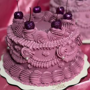 imagem do produto Bolo de festa - Vintage Cherry