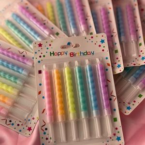 imagem do produto Kit de velas coloridas - Espiral
