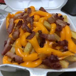 imagem do produto Batata frita com cheddar e bacon200g 
