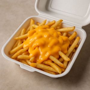 imagem do produto Batata frita  com cheddar 120g